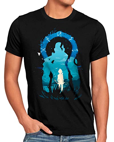 style3 Ragnarok Herren T-Shirt Action Adventure Kratos Sparta Größe:L