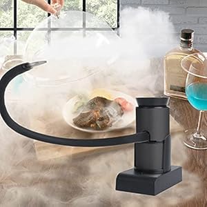 Roker -pistoolinfuser set, rookinfuser, cocktails, drankjes met koude rook – inclusief koepel, deksel