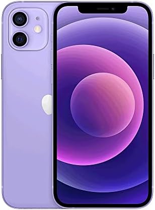 Apple iPhone 12, 64GB, Purple for Cricket Wireless (Renewed)