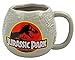 Jurassic Park Taza de café de cerámica moldeada para 25 aniversario, 10 onzas