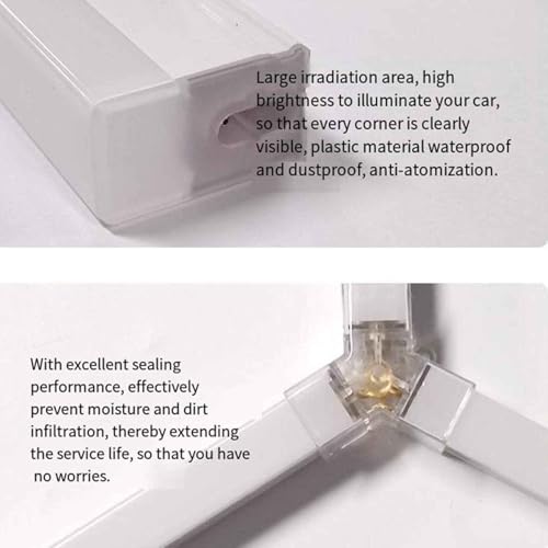 Iluminación LED de garaje impermeable y antipolvo para sótanos 6