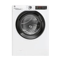 Hoover H-WASH 350 9kg Freestanding Washing Machine, 1400 RPM, A Rated, ECO-Power Inverter Motor, hOn App, 60 Programmes, Eco Doser, Power Care System, White, 60x53x85 cm - H3WPS496TAMB6-80