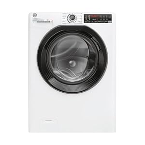 Hoover H-WASH 350 9kg Freestanding Washing Machine, 1400 RPM, A Rated, ECO-Power Inverter Motor, hOn App, 60 Programmes, Eco Doser, Power Care System, White, 60x53x85 cm - H3WPS496TAMB6-80