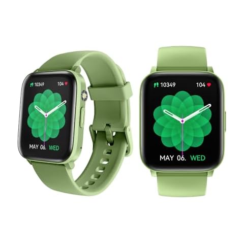 Oulencu Smart Watch for Men and Women, 1.83-inch HD Screen, IP68 Waterproof,Answer or Make Call, Activity Tracker Heart Rate,Fitness Tracker with100+ Sports Modes for Android & iOS. Cover