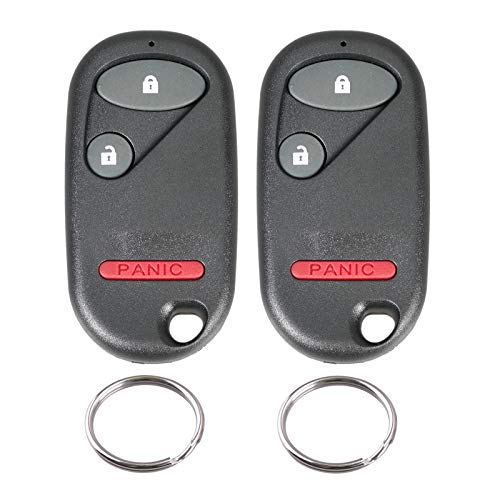 Anxingo Keyless Entry Remote Control Car Key Fob Replacement for Honda Civic EX LX DX 2001-2005,...