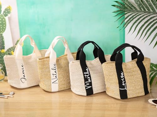 Bolso de playa personalizado con nombre miniatura 5