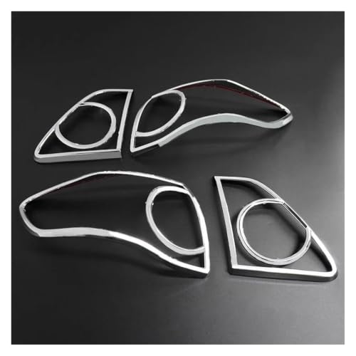 Protector de luz trasera para Toyota Corolla Altis 2008-2013 tuning exterior acrílico ahumado