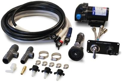 Heater Craft Marine Shower Elite Flush Mount 3.0 GPM Pump with On/Off Switch