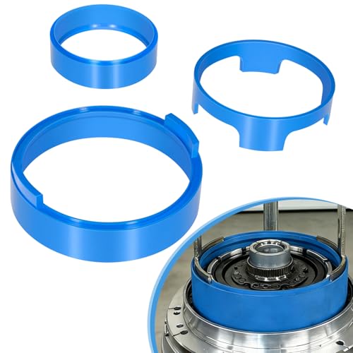 For Ford 10R80 Transmission Piston Compressor Tool & Snap Ring Removal Kit - 3-Piece Clutch Drum Repair Tool Set Compatible with GM 10L80 Ford F150 Mustang Expedition Ranger Explorer
