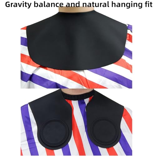 Wokyo Coleira de corte de cabelo de silicone extra longa, antiderrapante, captador de cabelo, protet