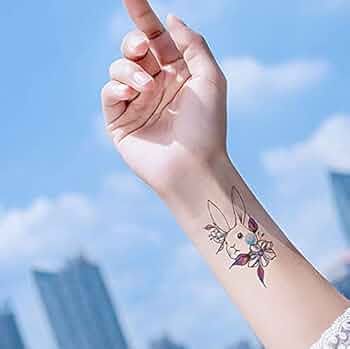 未使用✨タトゥーシール QQ-025デイジー タトゥー リアル 防水入れ墨シール 未使用✨タトゥーシール QQ-025デイジー タトゥー リアル 防水