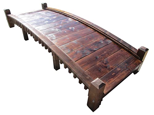 Samsgazebos Commercial Grade Garden Bridge With Low Rails 12 Ft #TOP22