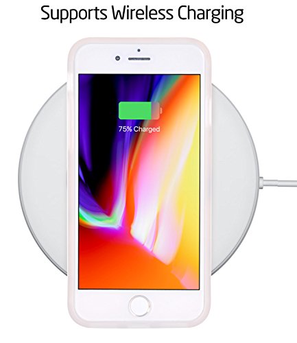 Baisrke Shiny Rose Gold Marble Design Clear Bumper Matte Tpu Soft Rubber Silicone Cover Phone Case Compatible With Iphone 7 / Iphone 8 / Iphone Se 2020 #TOP1