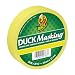 Duck Masking 240819 Yellow Color Masking Tape, .94-Inch by 30 Yards