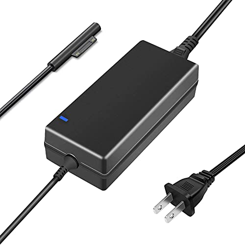 BOLWEO Surface 充電器 65W サーフェス 充電器 15V 4A Surface Pro 充電器 Surface Laptop 充電器 Surface AC電源アダプター65W & 44W & 36W & 24W対応 Surface Pro 7/6/5/4/3/X 電源アダプター 対応 Surface Goシリーズ Surface Laptopシリーズ Surface ACアダプター