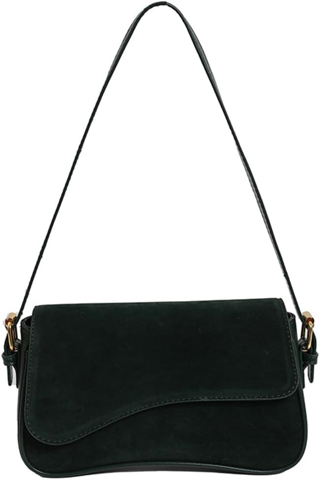 Women’s Suede Hobo Shoulder Bag Retro Winter Fall Tote Handbags 2024 Crossbody Bag Underarm Bags for Travel Work