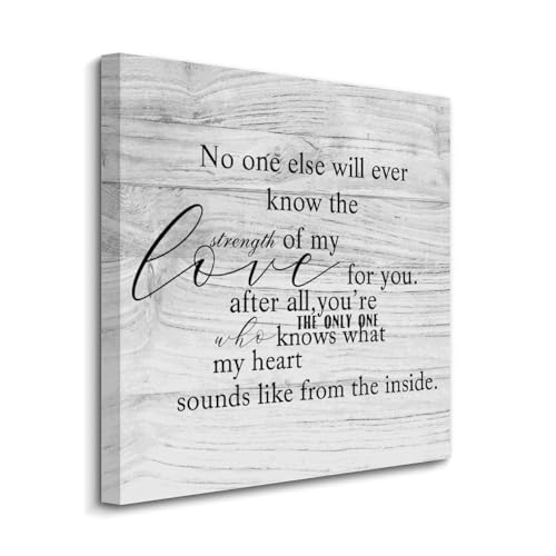 Póster motivacional con frase de amor para inspirar armonía en las paredes de casa