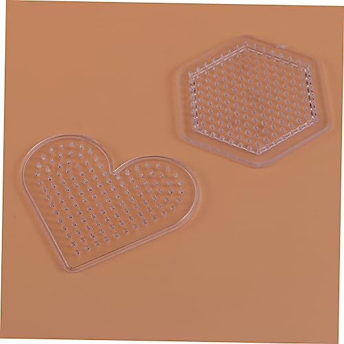 Wakauto 24 Peças artesanato de contas de ferro artesanato de contas derretidas brinquedo interativo