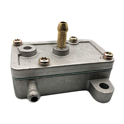 KIRO&SEEU Single Outlet Fuel Pump For Mikuni Rectangle DF-44 DF44-211 Single carb snowmobile Compatible with Nachman 07-187-01 Personal watercraft 14 liters Per Hour Durable