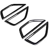 Beautost Fit for Subaru 2019 2020 2021 2022 2023 2024 Forester Interior Door Handle Bowl Cover Trims Carbon Fiber PatternABS