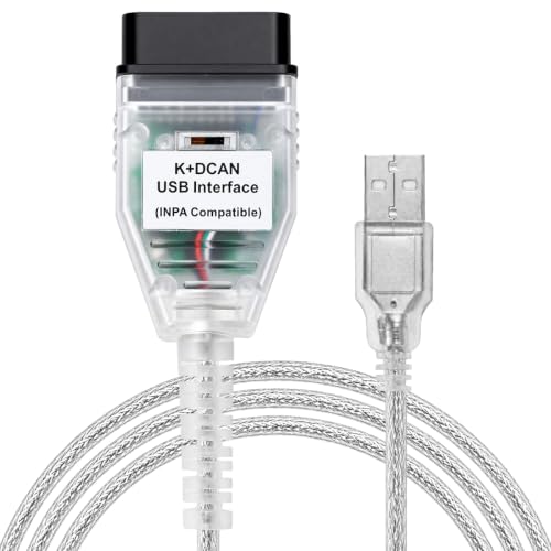 Solución de errores INPA con cable K+D CAN Hosyond OBD2 para BMW Serie E