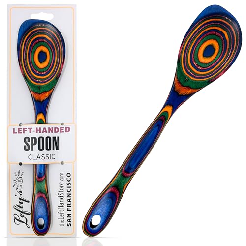 Lefty’s Left Handed Spatula Classic Spoon - Pakka Kitchen Tool - Great for Cooking, Fipping, Turning Food, Egg Flipper, General Purpose - Gifts for Left-Handed People, Lefty, Adults, Chefs and Women