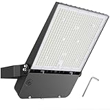 HYPERLITE 200W LED Flood Light 26,000LM 5000K Daylight 600W Equivalent Bright LED Stadium Light IP65 Waterproof Flood Lights for Billboard,Lawn,Garden,Warehouse UL DLC Listed