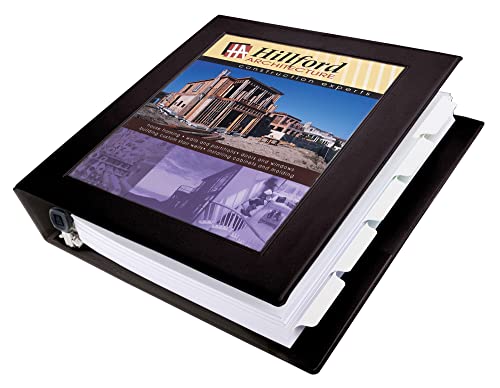 Classeur à anneaux Avery 68058 noir de 3,81 cm pour l'organisation de vos documents au bureau