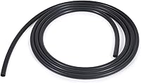 Alphacool EPDM Flexible Tubing 10/13mm (3/8" ID 1/2" OD) Black 3m - Durable High-Temp Water Cooling Hose
