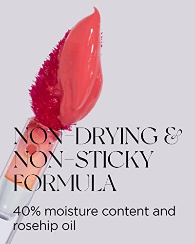 Equmal Non-Section Glowy Tint – 106 Ready Position – Glass Lasting Transparent & Flexible Lip Makeup - Moisturizing Lip Stain For Glossy Finish – Buildable Lipstick For Fuller Looking Lip, 0.18 Fl.oz. #TOP3