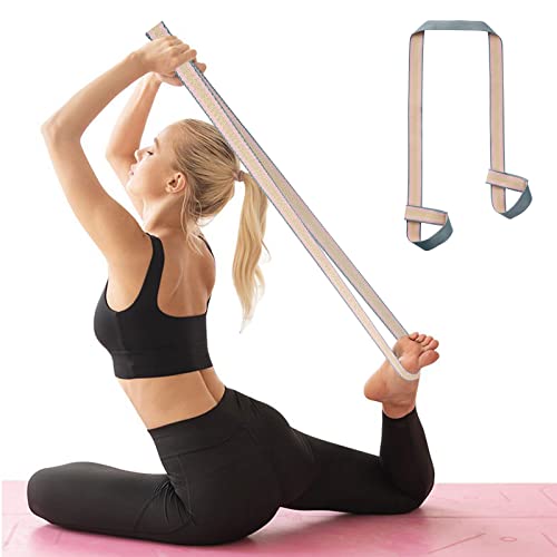 Zooeass Yoga Mat Strap, Adjustable Durable Yoga Mat Carrier & Stretching Strap, 5.9Feet, Multiple Color Choices(Color13) #TOP2