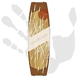 Woodboard Chame 138 Freeride Kitesurfing - Tabla de kitesurfing con aletas, sin fijaciones.
