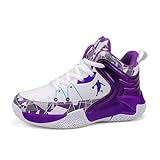 Dessus: synthétique Ucilxi Mode léger et Confortable Chaussures de Sport pour Enfants, Chaussures de Basket - Ball, Chaussures de Course