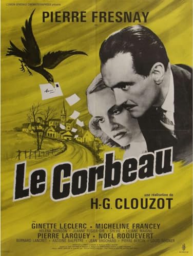 Affiche originale Le Corbeau 1943 Henri-Georges Clouzot grand format
