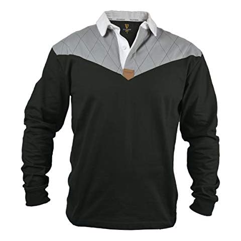 Guinness Heritage Grey Long Sleeve Rugby Jersey Cover