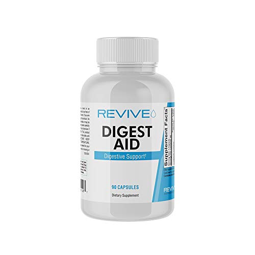 Revive MD | Digest Aid | Promotes The Digestion of Proteins, Fats, Starches & Fibers for Men and Women | Supports Gastric Acid Balance | Targeted Enzyme Support | Increase Enzymes | 80 Capsules