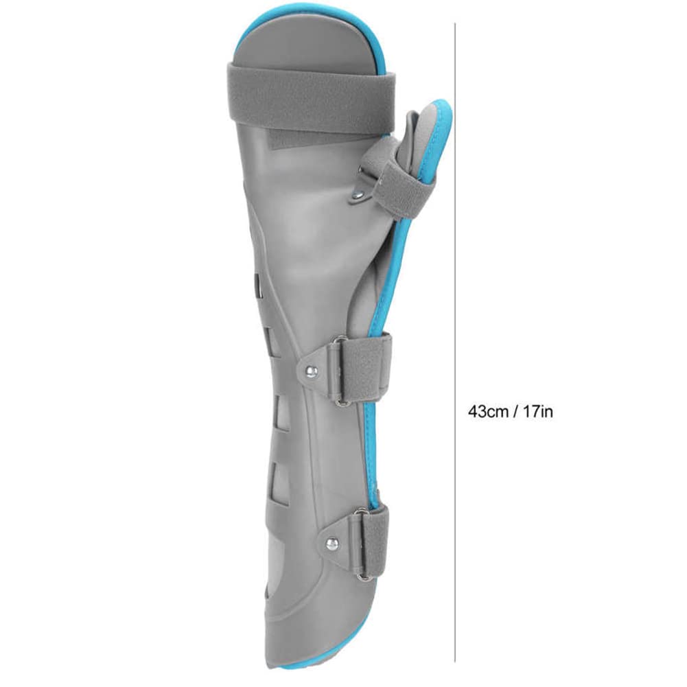 Ortesis de Soporte de muñeca Ajustable, Correa Fija para Fractura de Mano, protección de 360 Grados, diseño de Cierre de Gancho y Bucle, férula Hueca Dura, para esguince del túnel carpiano,