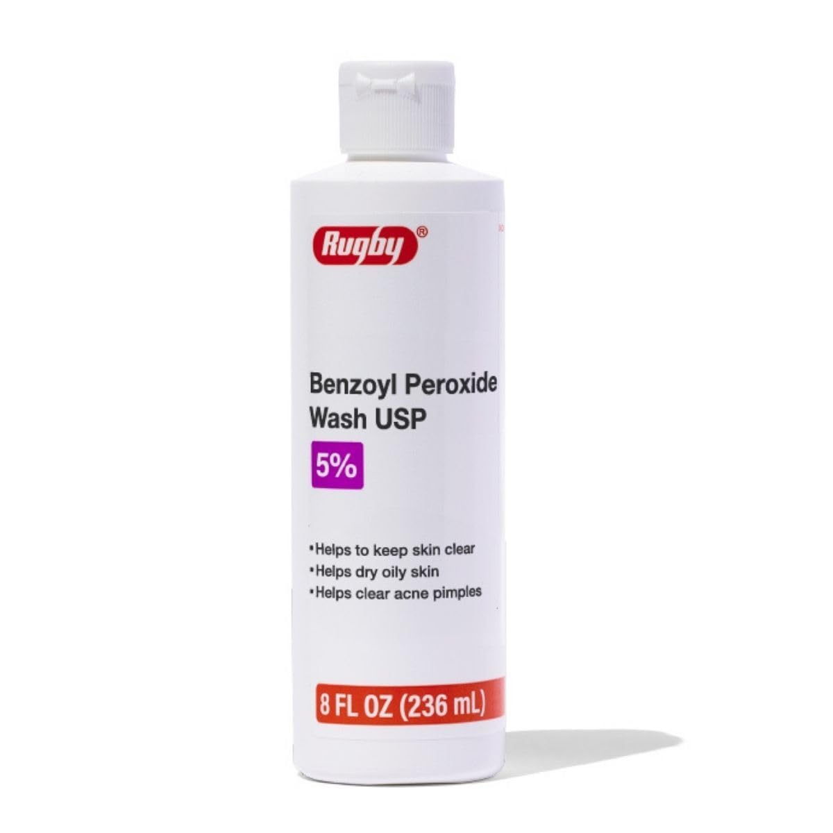 Rugby Benzoyl Peroxide Wash 5%