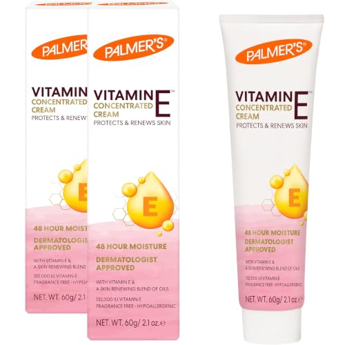 Palmer's Natural Vitamin E Concentrated Cream, 2.1 Ounce (Pack of 2)
