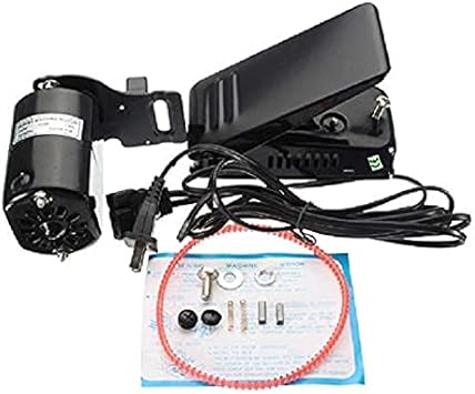 Sewing Machine Motor, Pedal Belt, Bracket, Bolt, Foot Control,Cords