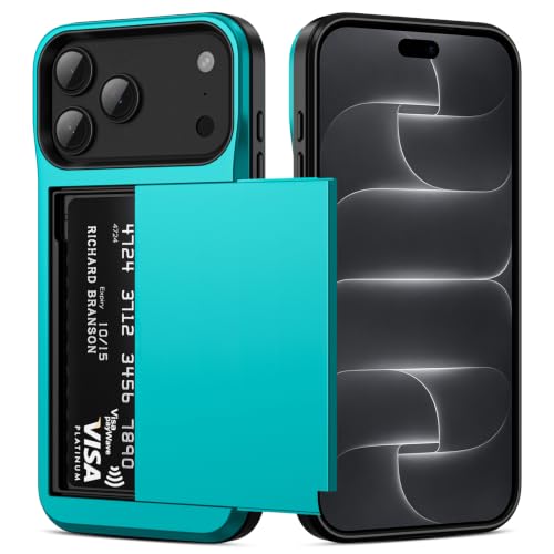 Vofolen for iPhone 18/17 Pro Max Case Wallet with Card Holder Sky Blue