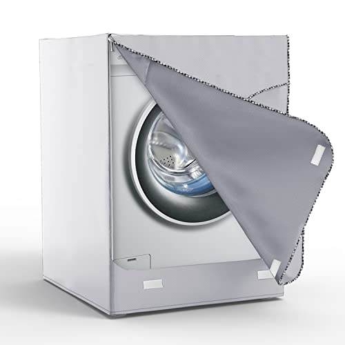 Akefit Washing Machine Cover, Waterproof And Dustproof Washer Dryer Cover For Front Loading H39 D33 W27 Inch #TOP2