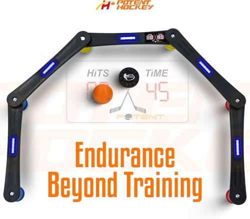 Image of Potent Hockey Digital Stickhandling Trainer - Ultimate Hockey Puck Handling Trainer for Enhanced Hockey Skills Competition Performanc