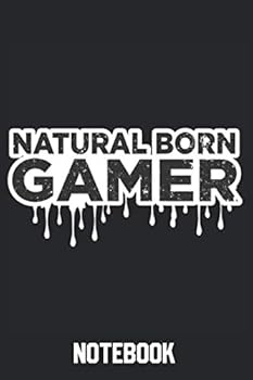 Paperback Natural Born Gamer Notebook: Gamer 120 Pages Dot Graph A5 Notebook Book
