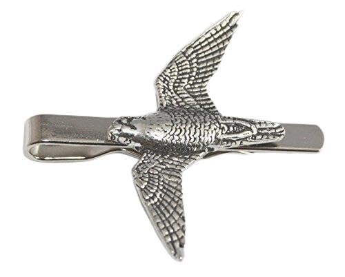Pinza de corbata del Halcón peregrino para lucir impecable en bodas y oficinas