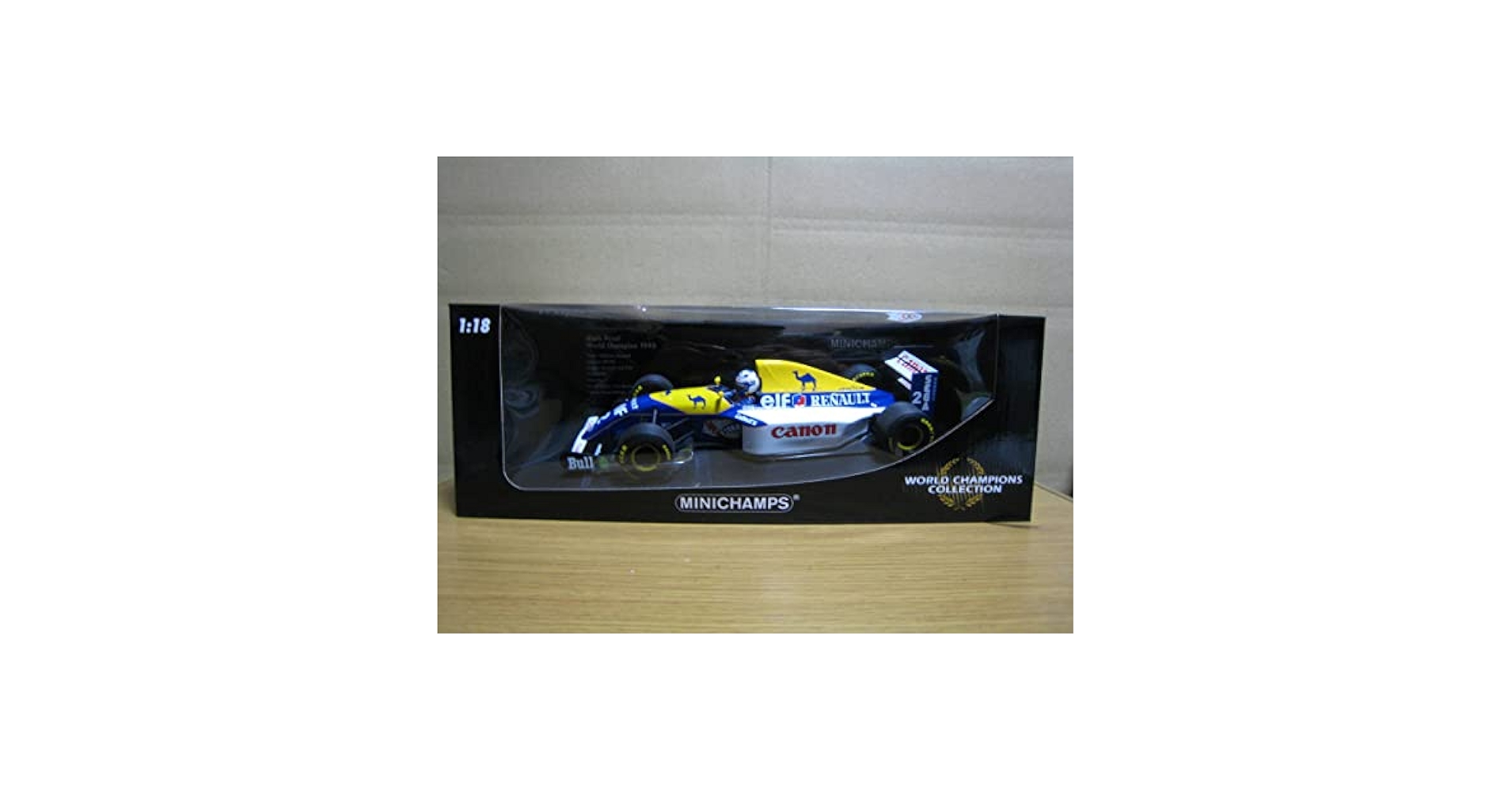 Amazon | ミニチャンプス 1/18 ウィリアムズ ルノー FW15C