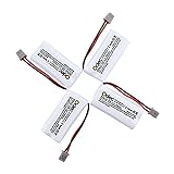 Odec Compatible BT1008 Phone Battery, Rechargeable Cordless Phone Batteries 2.4V 1000mAh for BT-1008 BT1016 BT1021 DECT2080 DECT20803 Empire CPH-515B CPH515B (4 Pack)