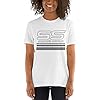 Monte Carlo SS Stripes 1987-1988 Short-Sleeve Mens T-Shirt, White, S #2