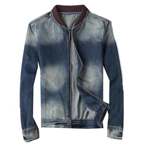 Veste en jean noir déchiré homme pour renouveler un look basique