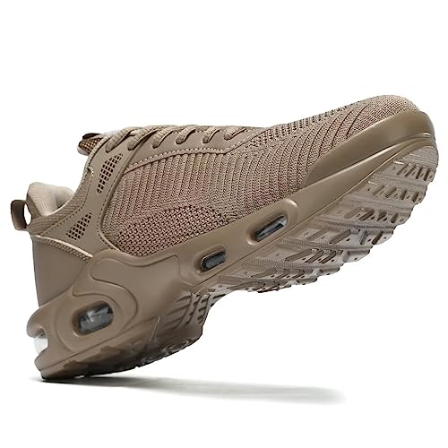 Image of Kapsen Men's Air Running Shoes Lightweight Breathable Walking Shoes Non Slip Fashion Sneakers Mesh Workout Casual Sports Shoes